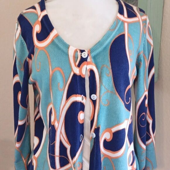 MERONA Linen Blend Dress and Sweater - Picture 2 of 12